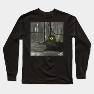 Black cat Long Sleeve T-Shirt